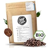 360° Premium Bio Kaffeebohnen 1000g, 100% Honduras Hochland...